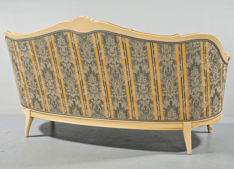 SOFFA, rokokostil, omkring 1900-talets mitt.