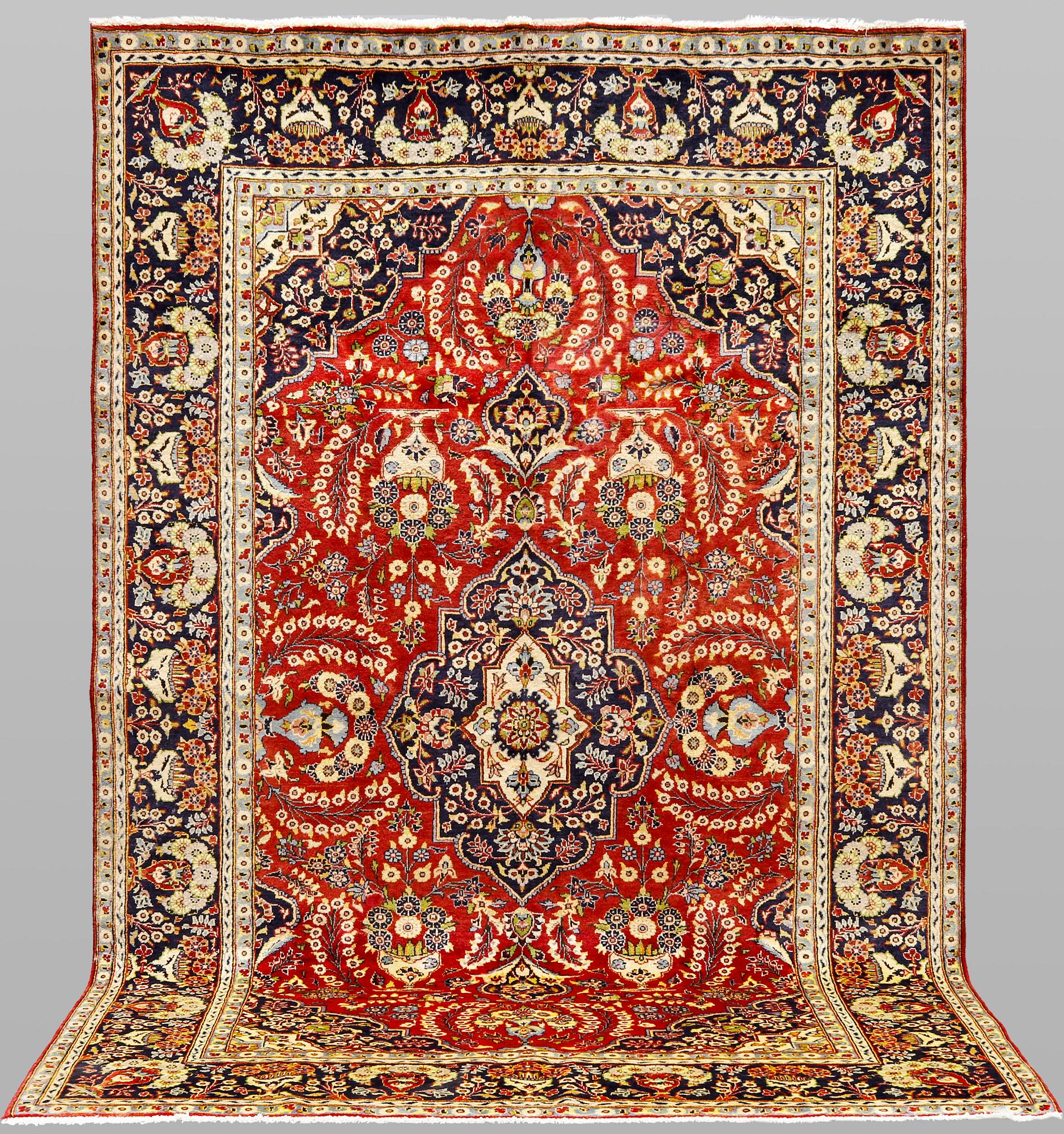 A carpet, Yazd, 302 x 200 cm.