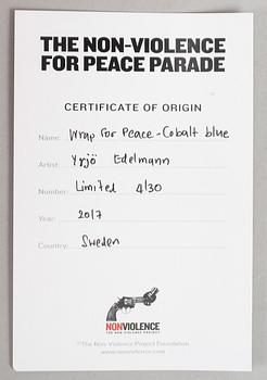 Carl-Fredrik Reuterswärd/ The Non-Violence Project Foundation, a polyresin sculpture, 2017, Certificate numbered 4/30.