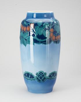 An Algot Eriksson Art Nouveau porcelain vase, Rörstrand ca 1900.