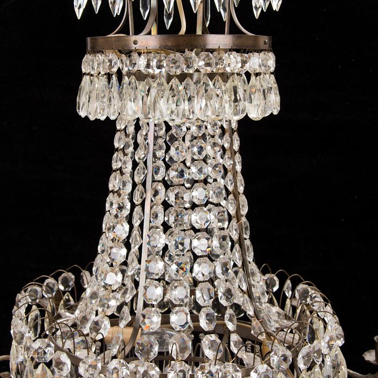 A 20th century chandelier.