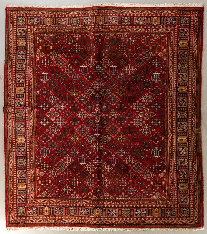 An old Bidjar carpet ca 335 x 261 cm.