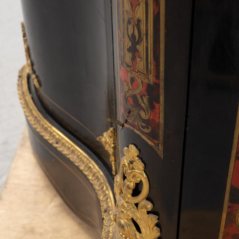 A Boulle style cabinet, the end of the 19th century.