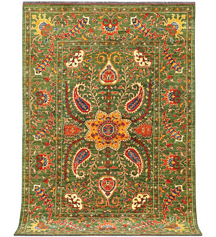 A Kazak carpet, c. 304 x 205 cm.