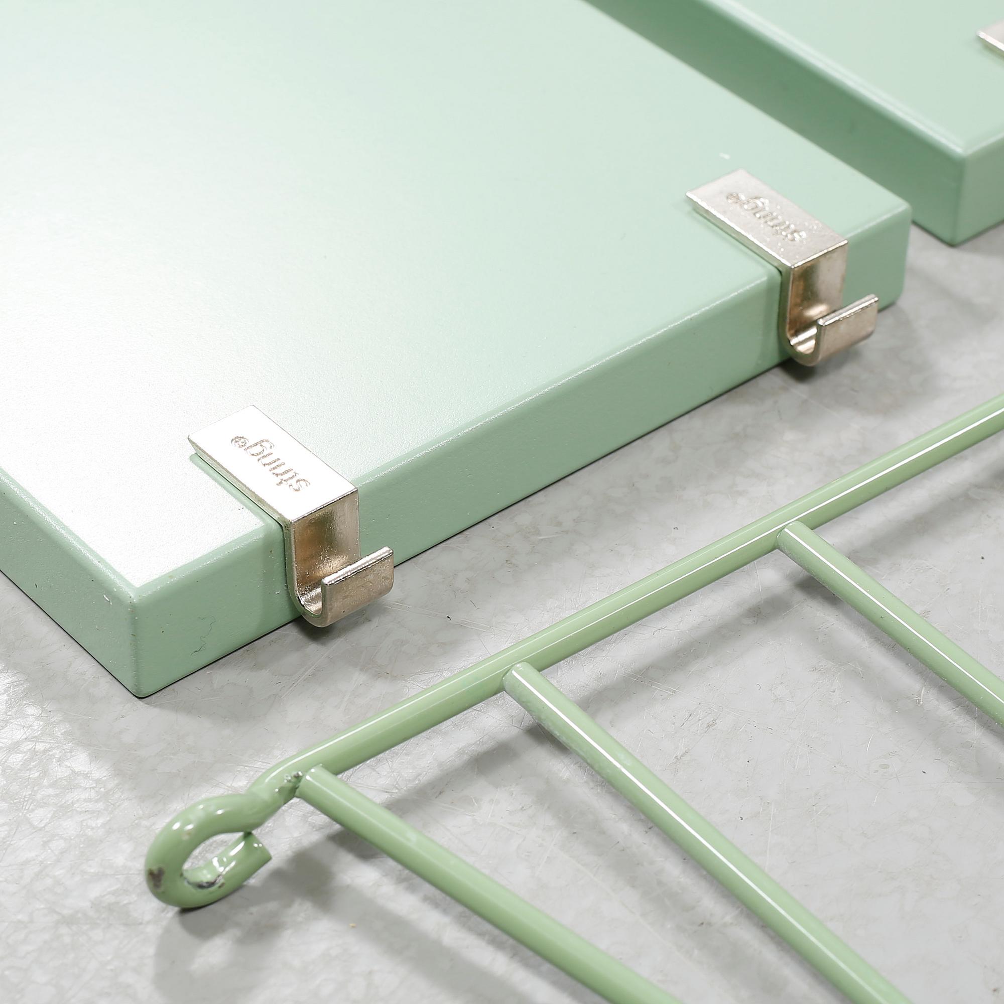 Four book shelves by Nils Strinning, 21th century.