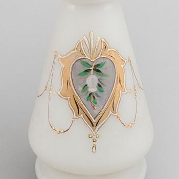 VASER ett par fluss-glas omkring 1900.