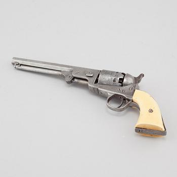 A Colt Navy revolver, m/1851.