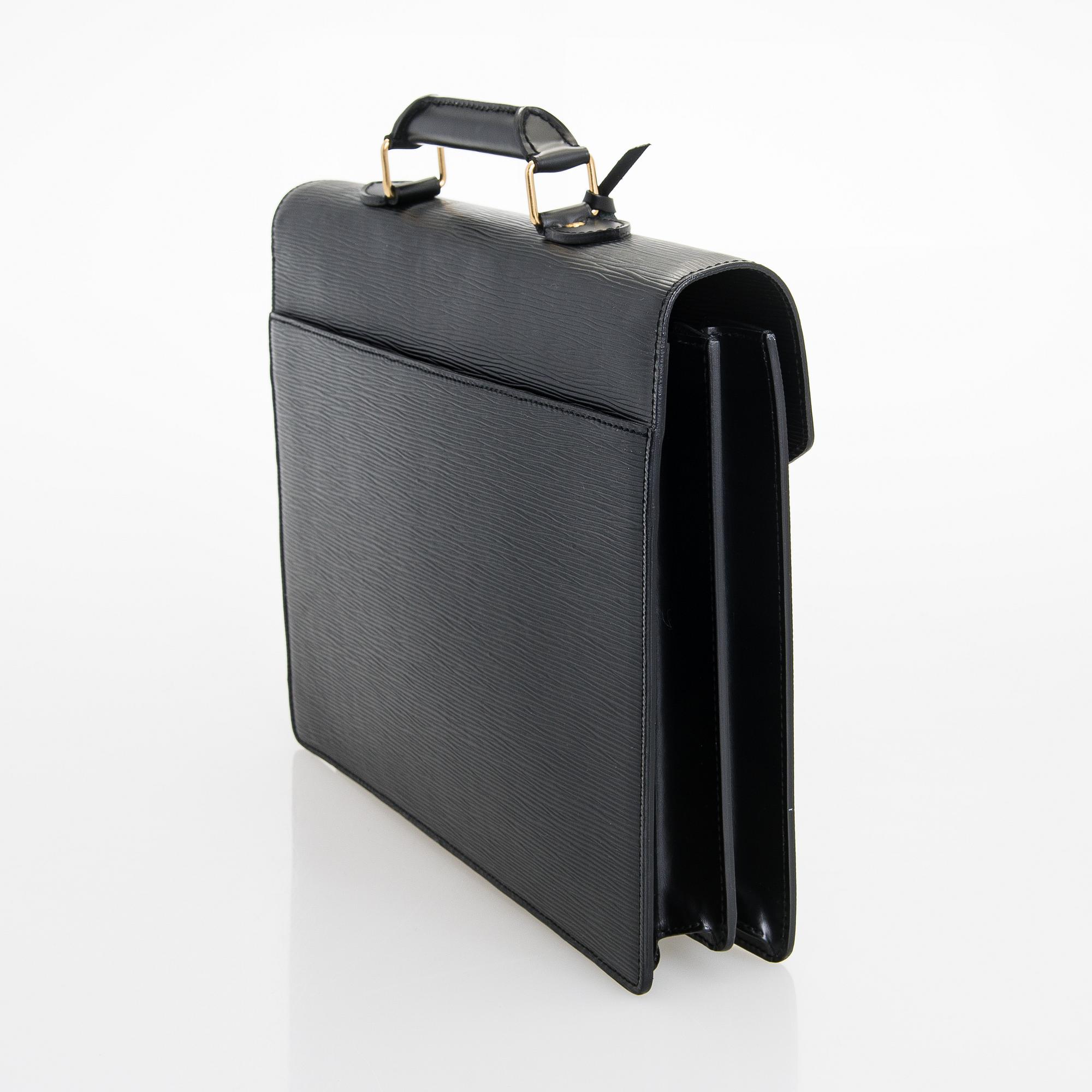 Louis Vuitton, An Epi leather 'Ambassador' Briefcase.
