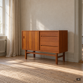 Nils Jonsson, sideboard 'Viken', Troeds, 1950s/60s.