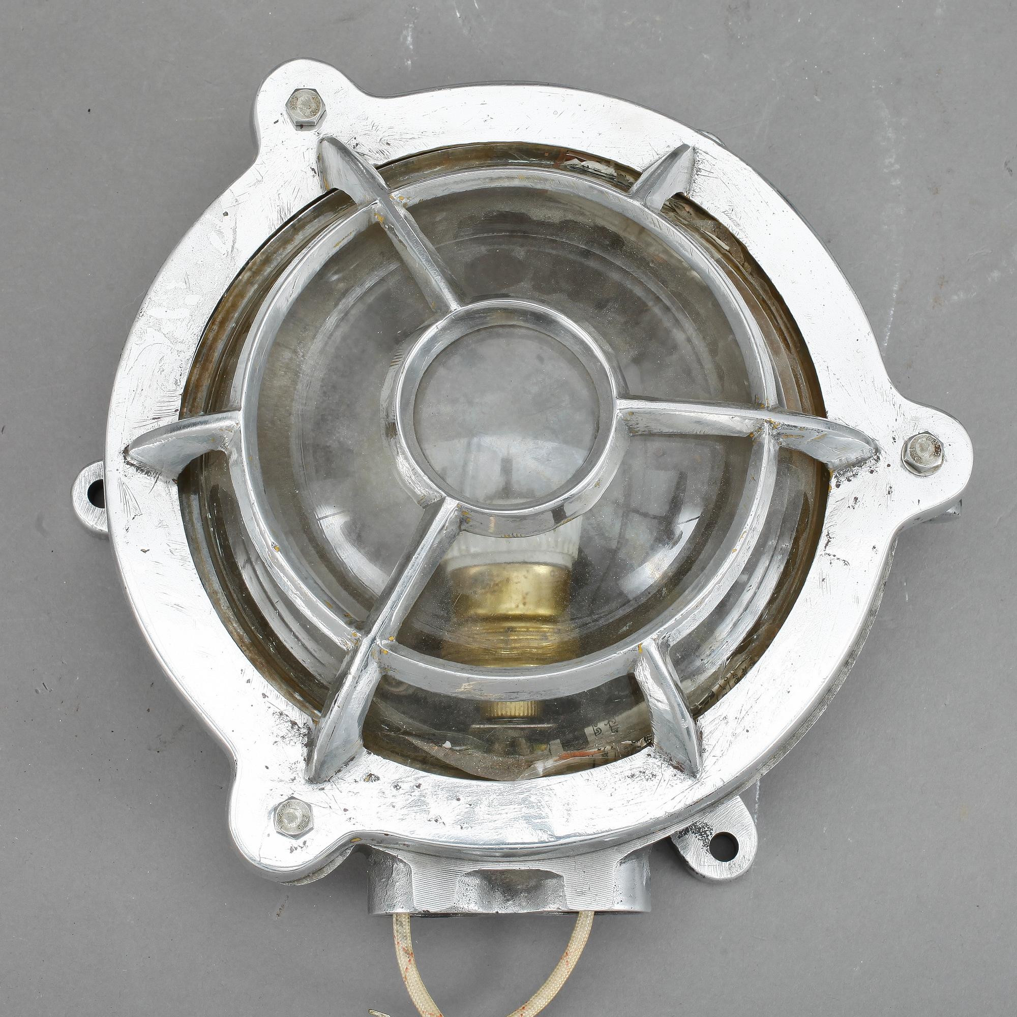 SKEPPSBELYSNING, 4 st, 1900-talets mitt.