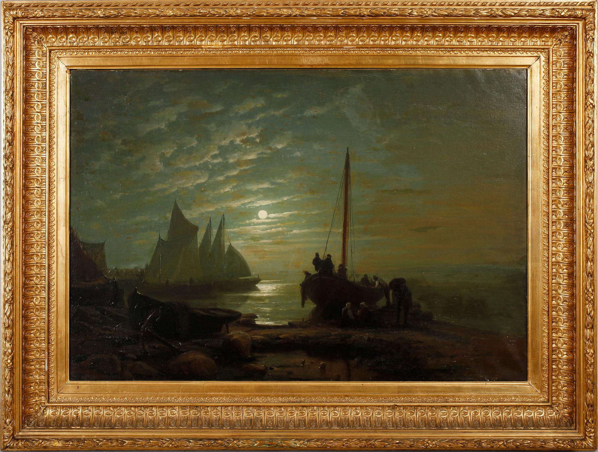 ALBERT BERG, olja på duk, sign och dat 72.