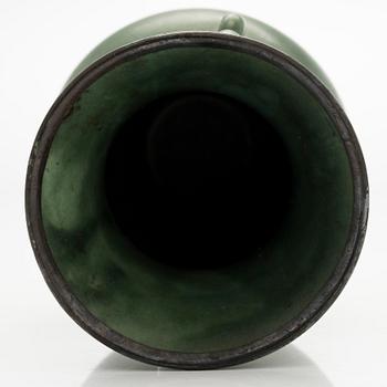 Liisa Hallamaa (Larsen), maljakko, keramiikka, signeerattu LL Arabia.