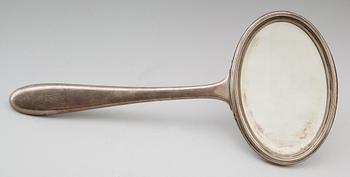 HANDSPEGEL, silver, G.A.B, 1919.