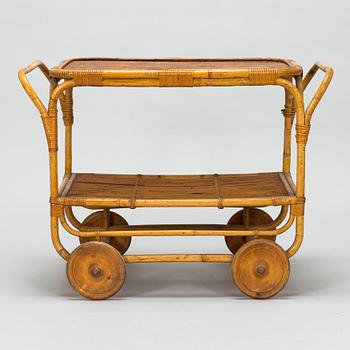 Serveringsvagn, 1900-talets mitt.