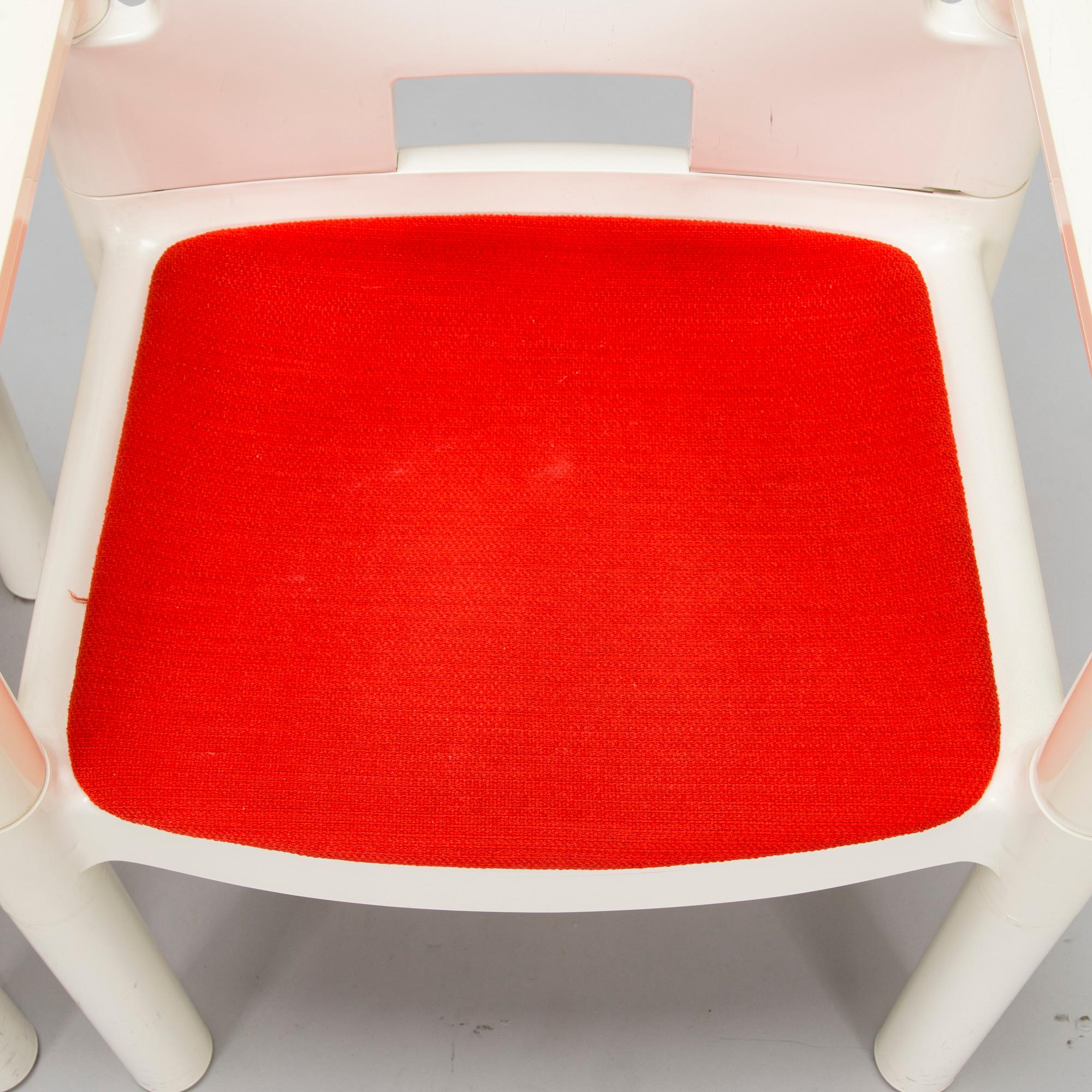 Eero Aarnio, a pair of 1970s chairs for UPO Furniture, Nastola, Finland.