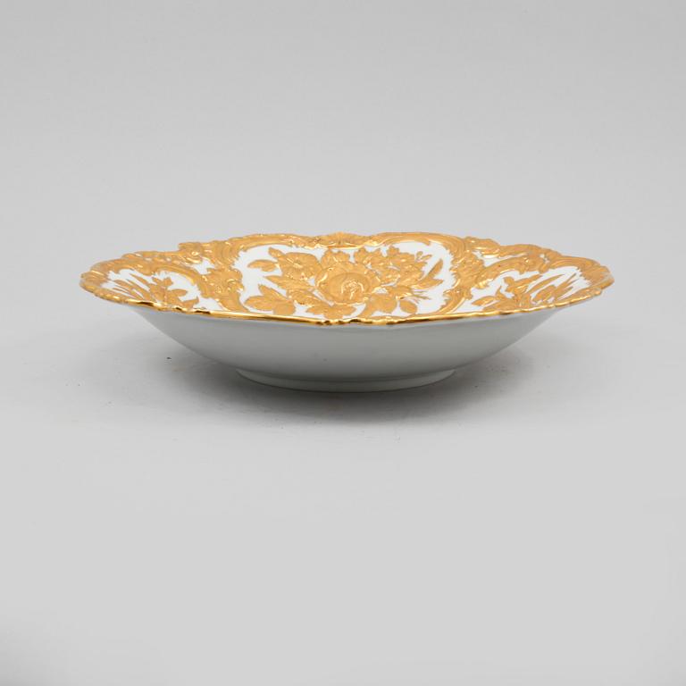 SKÅLFAT, porslin, Meissen, 1900-tal.