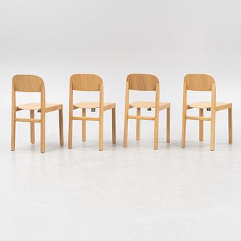 Cecilie Manz, A set of four oak 'Workshop chairs' from Muuto.