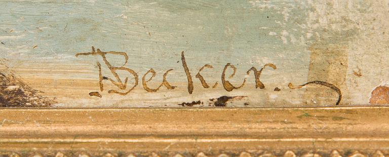 Adolf von Becker, Fransk Fästning.