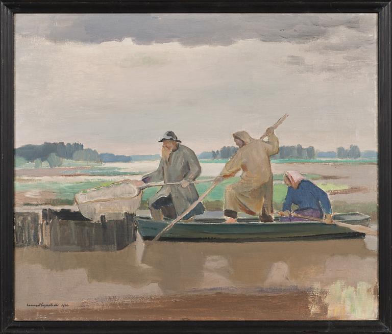 Lennart Segerstråle, oil on canvas, signed and dated 1936.