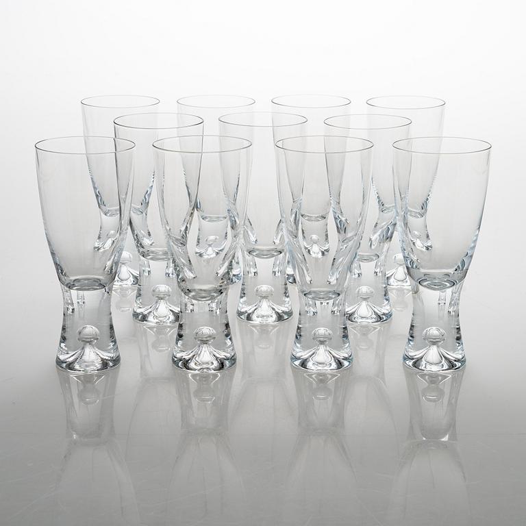 Tapio Wirkkala, A 50-piece set of 'Tapio' glassware for Iittala, Finland, model 2101.