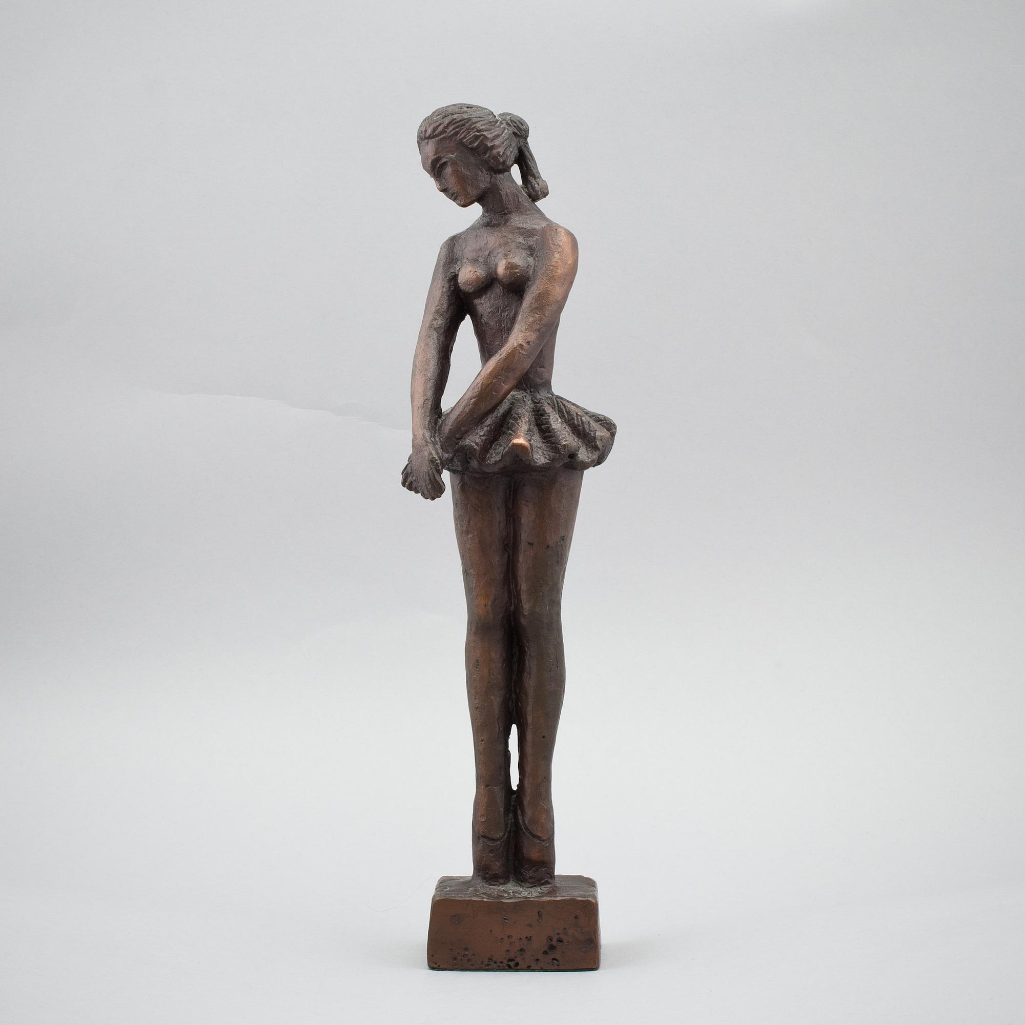 CARL-EINAR BORGSTRÖM, skulptur, brons, sign CEB o numr 436.