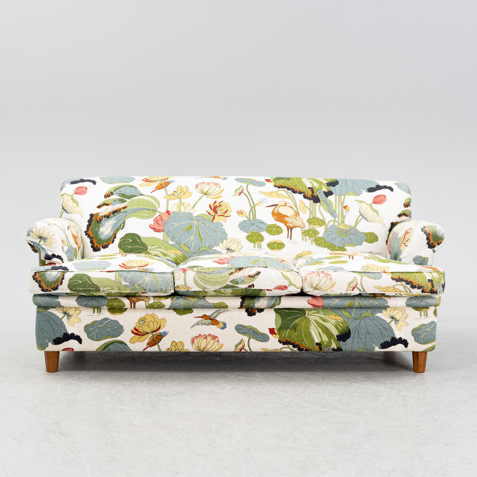 Josef Frank, soffa, modell 678, Firma Svenskt Tenn.