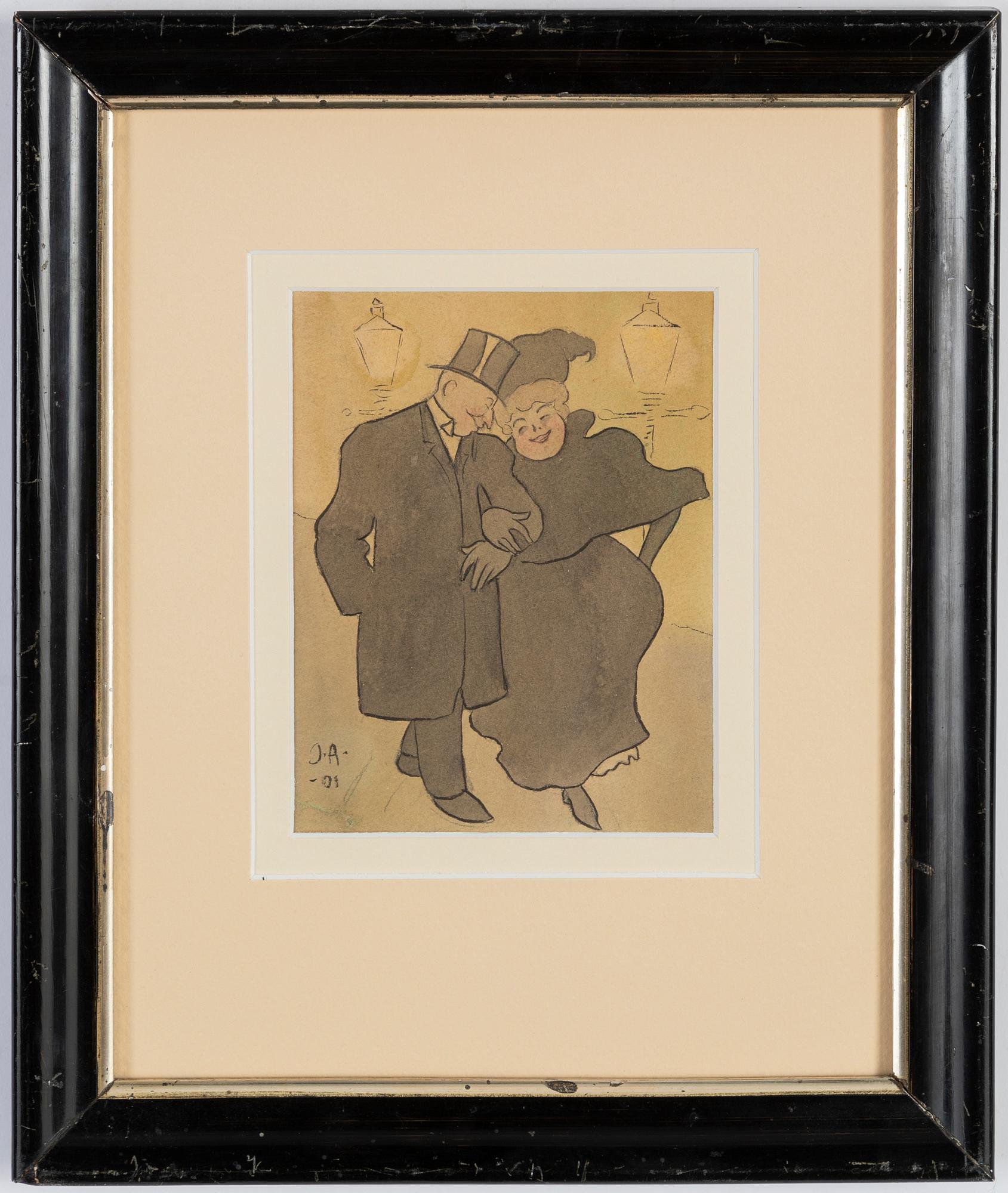 Ivar Arosenius, Charming couple.