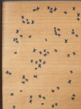 Ed Ruscha, "Flies (from Insects Portfolio)".