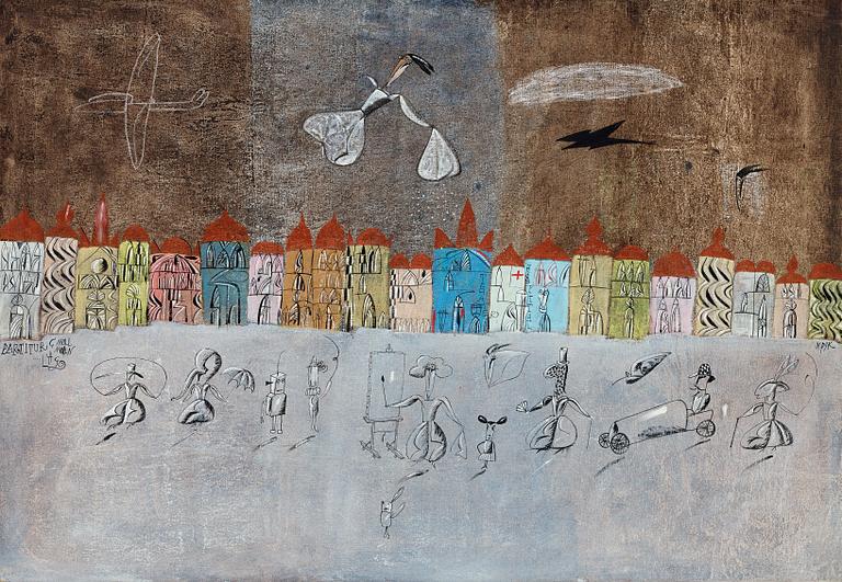 Madeleine Pyk, "Partitur G moll moln".