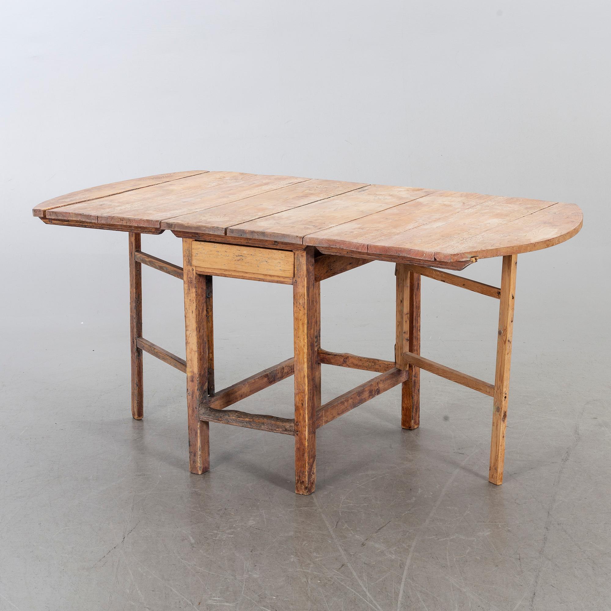 SLAGBORD, allmoge, 1800-tal.