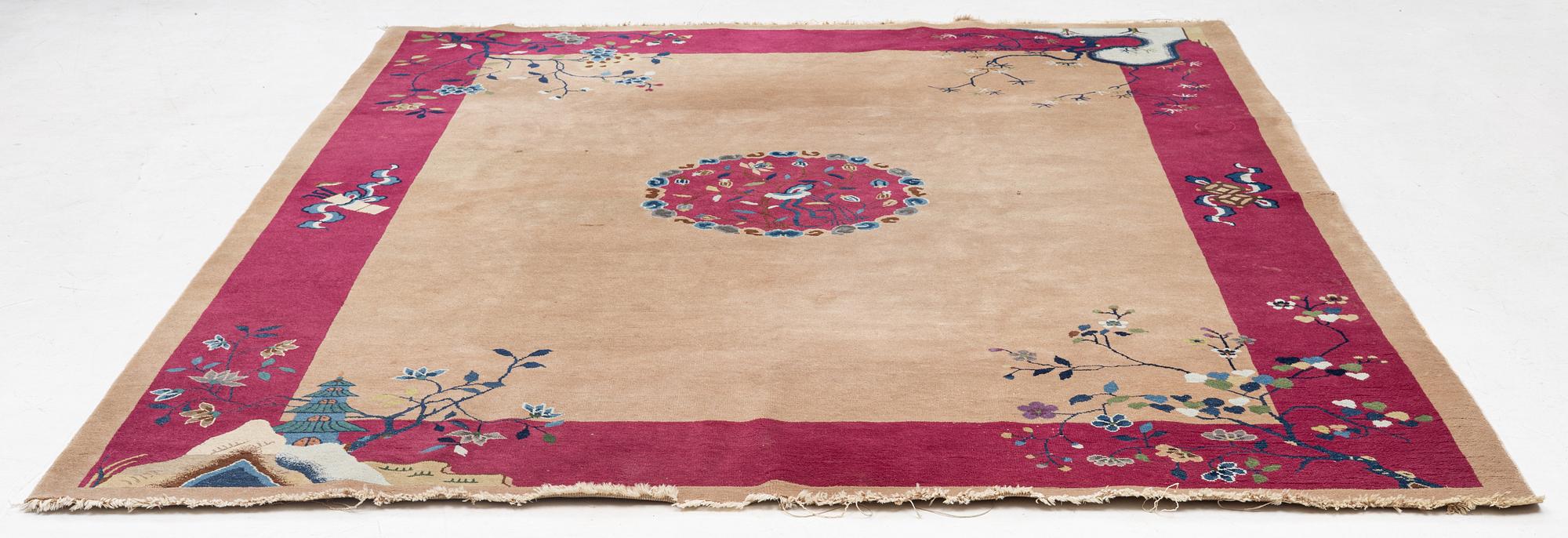 Carpet, China, 330 x 245 cm.