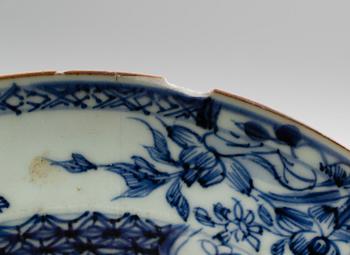 TALLRIKAR, 9 st, porslin, Kina, 1700-/1800-tal.