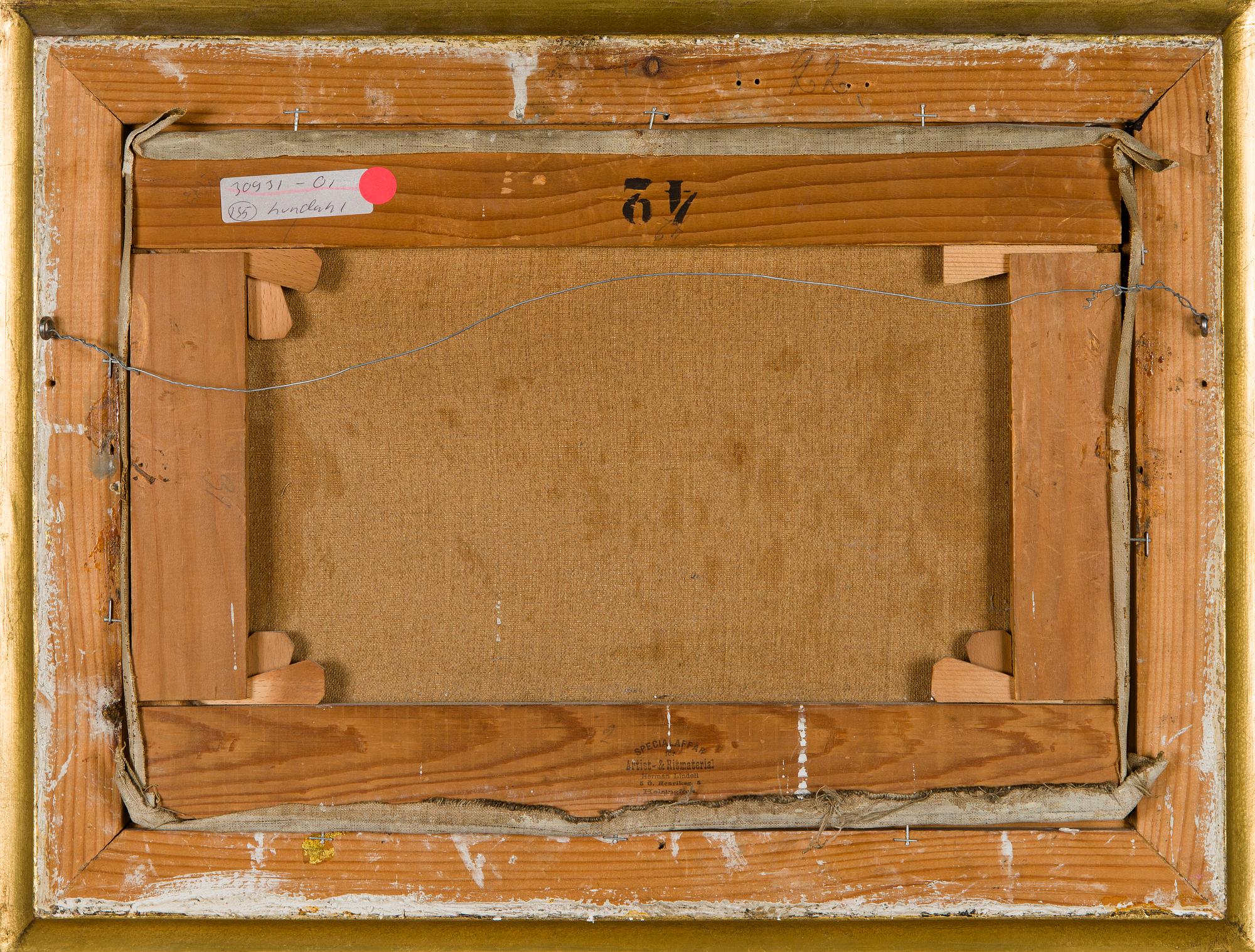 Amelie Lundahl, Metsämaisema.