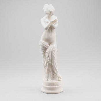 SKULPTUR, alabaster, 1900-talets första hälft.