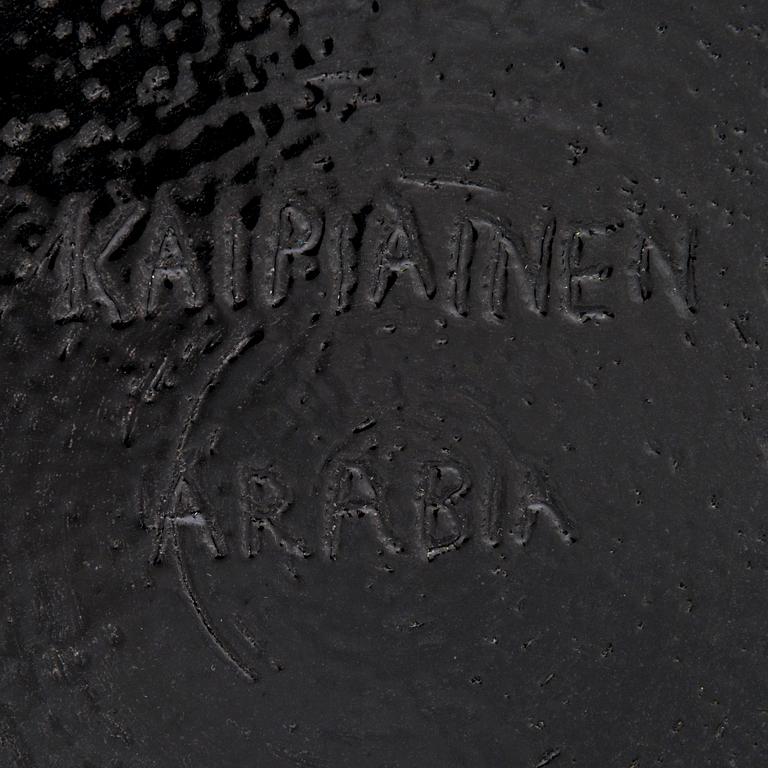 BIRGER KAIPIAINEN, koristelautanen, signeerattu Kaipiainen Arabia.