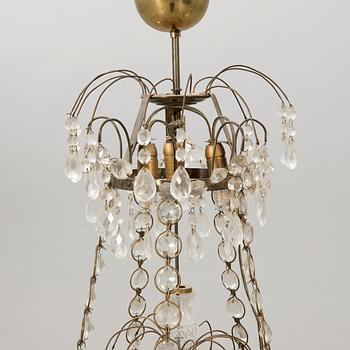 Chandelier, Gustavian style, 20th century.