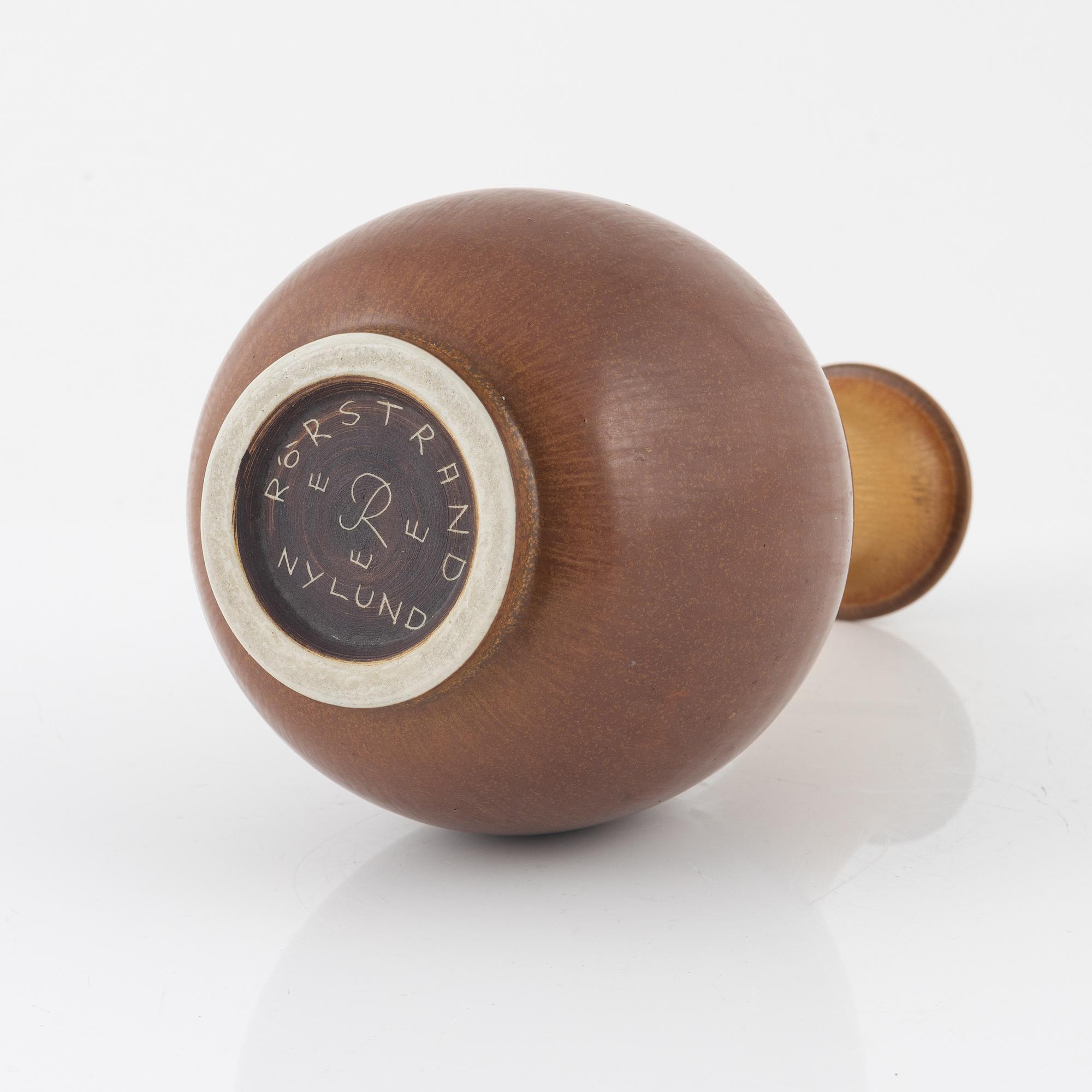 Gunnar Nylund, a stoneware vase from Rörstrand.