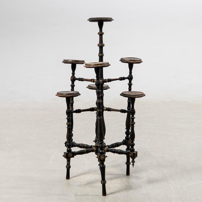 Flower pedestal, circa 1900.