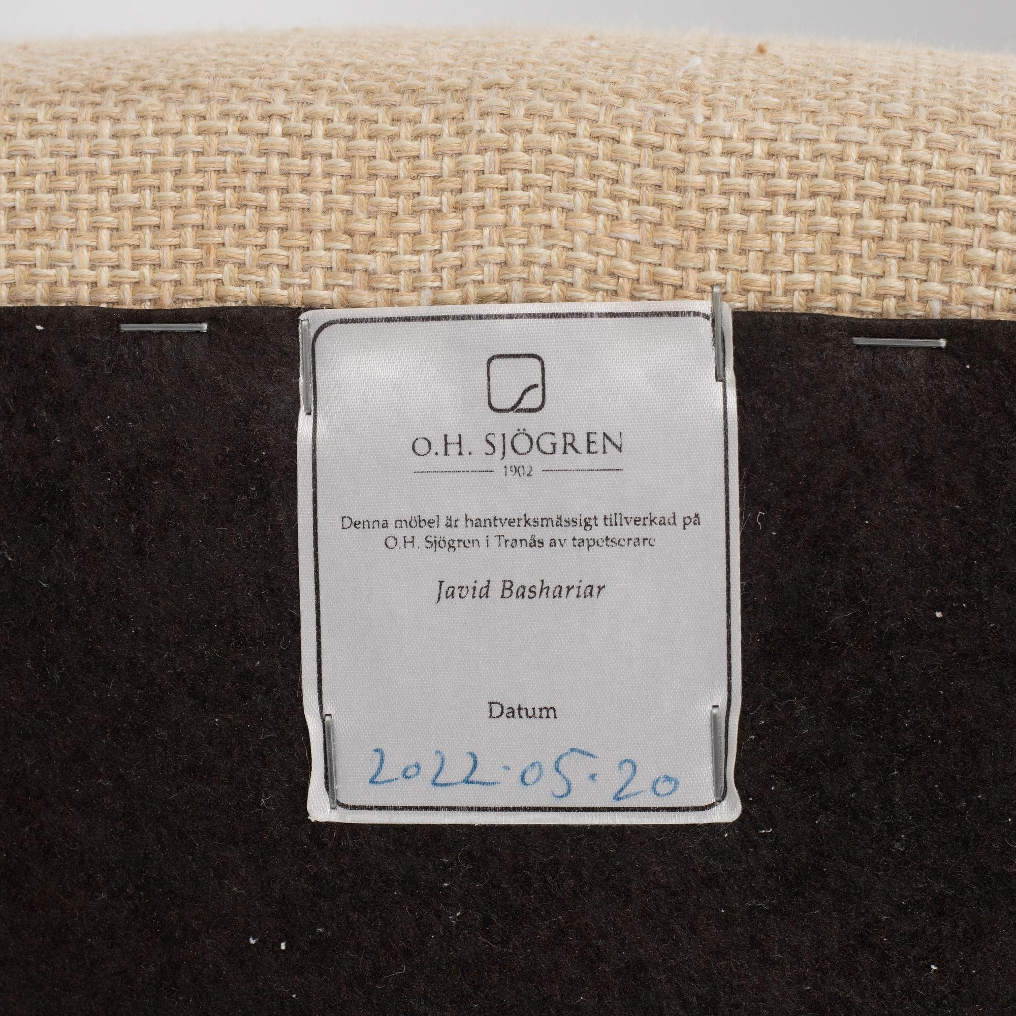 Josef Frank, couch/dagbädd, modell 775, Firma Svenskt Tenn, 2022.