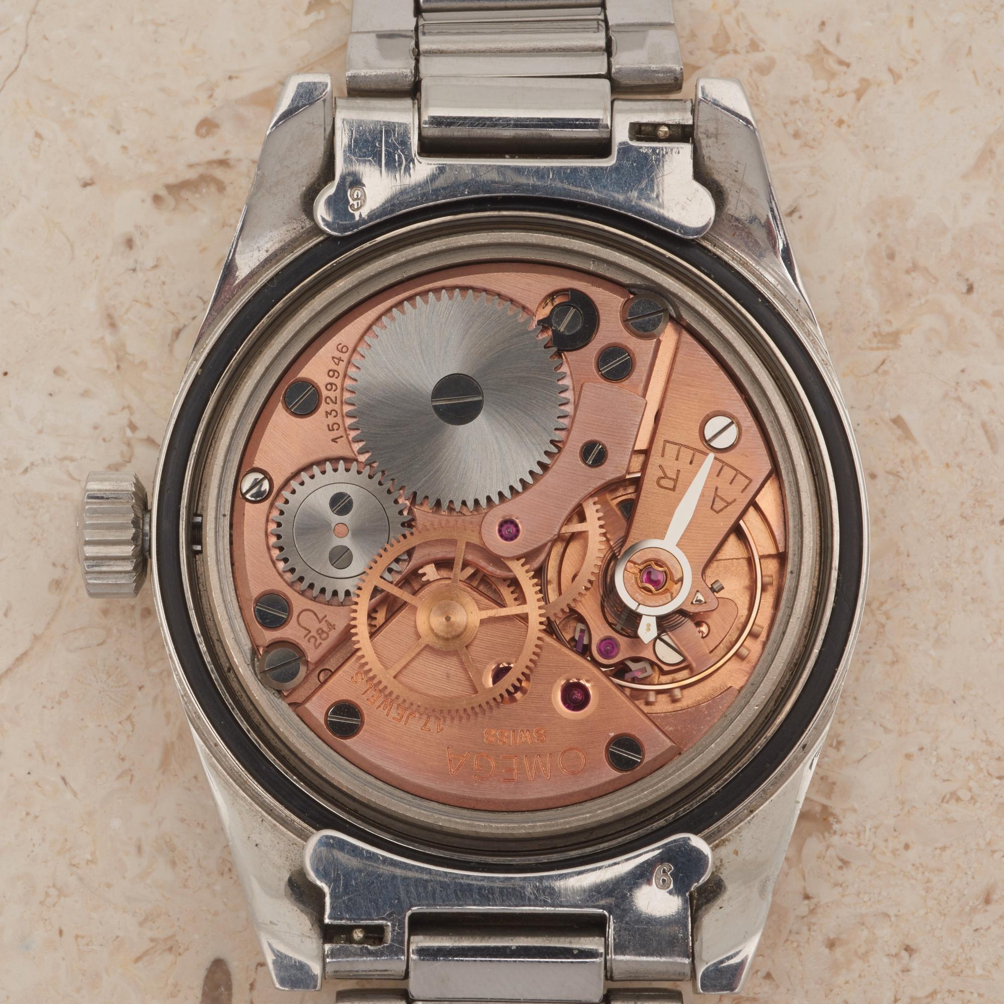 OMEGA, Railmaster, armbandsur, 38 mm,