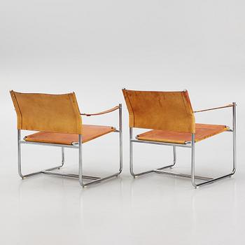 Karin Mobring,  a pair of armchairs, "Amiral", IKEA, 1970s.