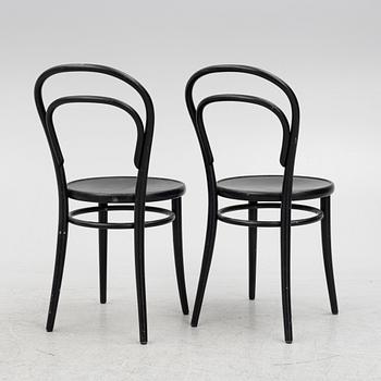 Michael Thonet, stolar, 4 st, "No 14", Ton.