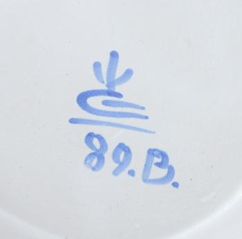 TERRIN, fajans. Gabriel Burmeister, Gabrielkeramik, Timmernabben, 1930-tal.