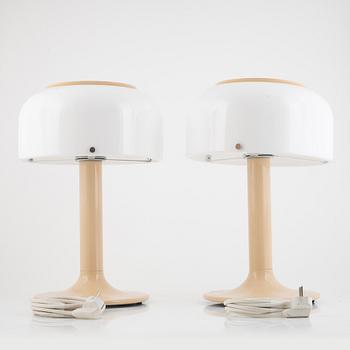 Anders Pehrson, table lamps, a pair, "Knubbling", Ateljé Lyktan.