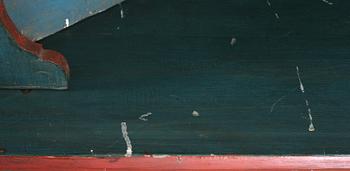 HÖRNSKÅP, allmoge, 1800/1900-tal.