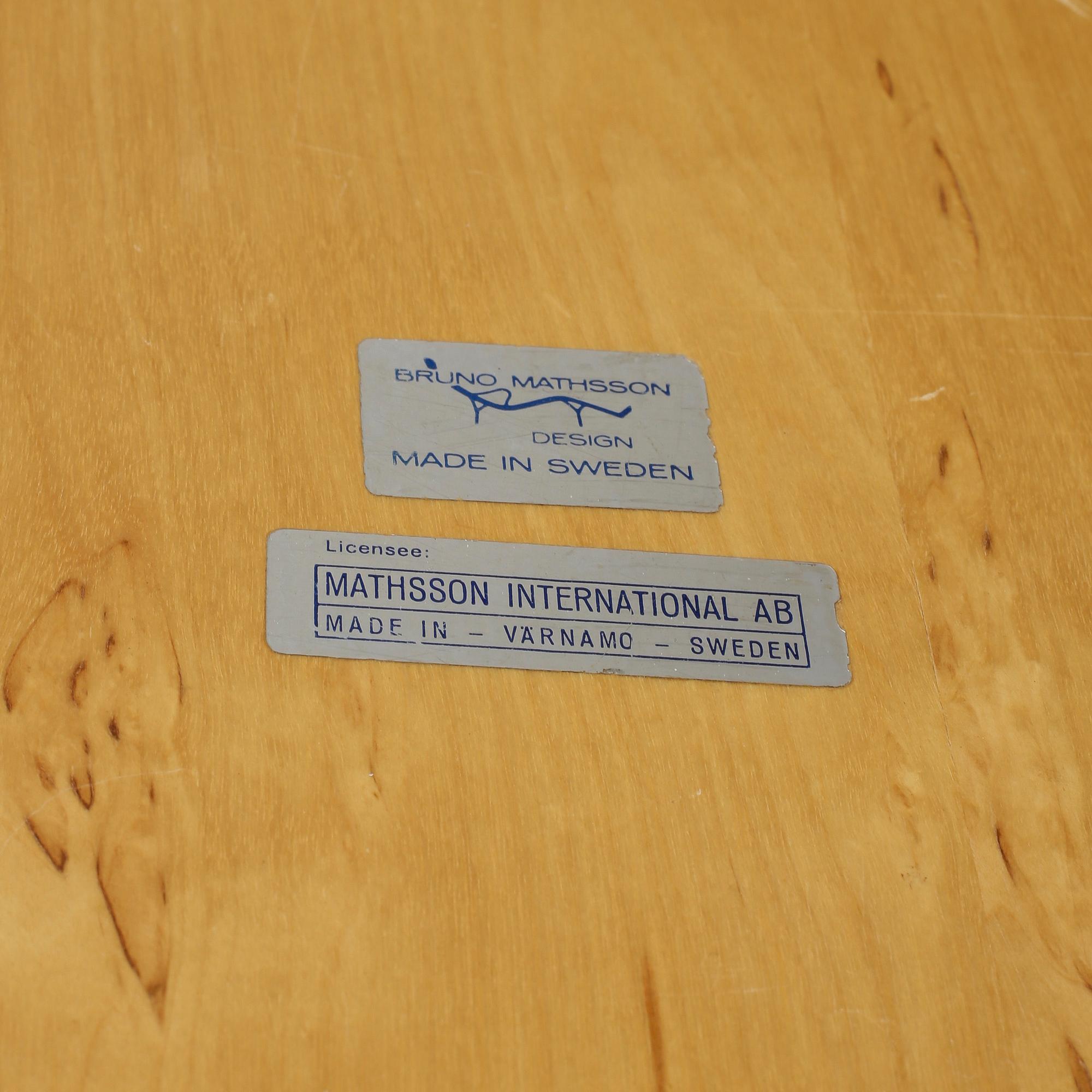 SOFFBORD, "Karin", Bruno Mathsson, Mathsson international AB.