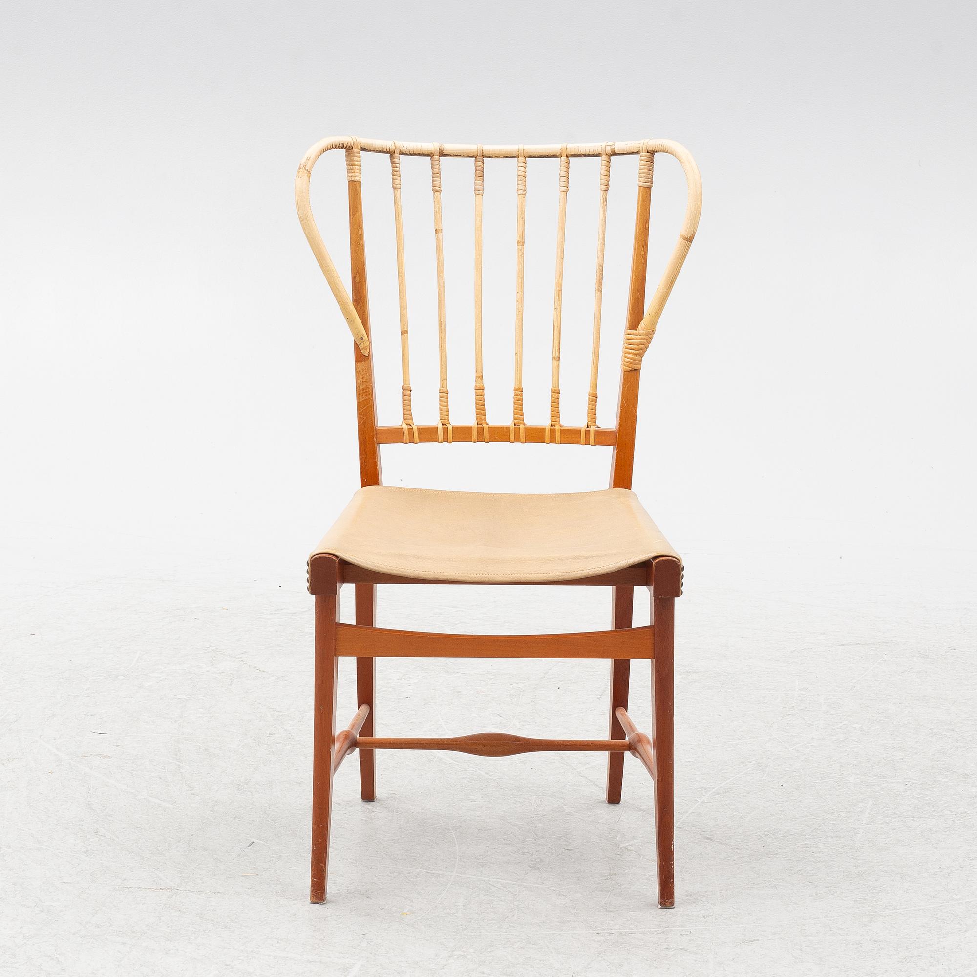 Josef Frank, a chair, model B1179, Svenskt Tenn.