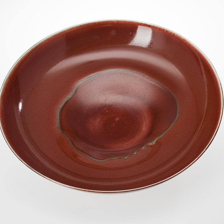 Friedl Holzer-Kjellberg, A CERAMIC DISH.