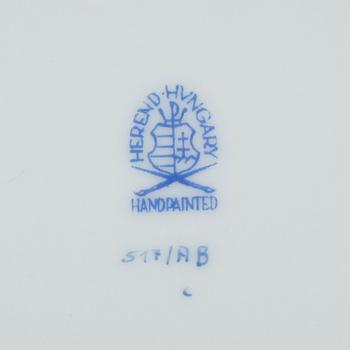 MATSERVIS, 134 delar, porslin, "Chinese Bouquet", Herend, Ungern, 1900-talets andra hälft.