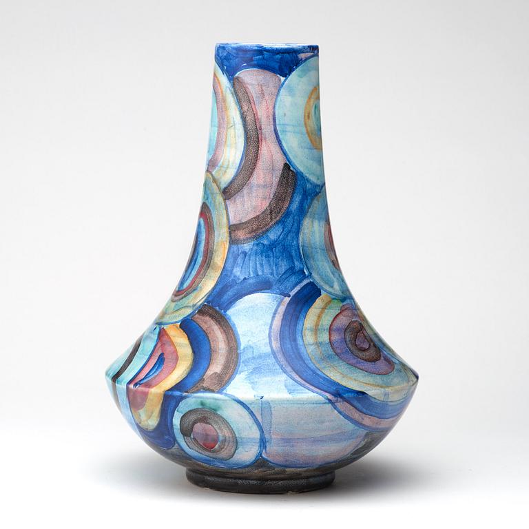 Isaac Grünewald, An Isaac Grünewald stoneware vase, Rörstrand, Sweden 1944.